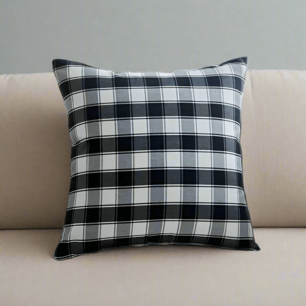 Noir Plaid Pillow Cover Pillow Covers - Pillow Blooms