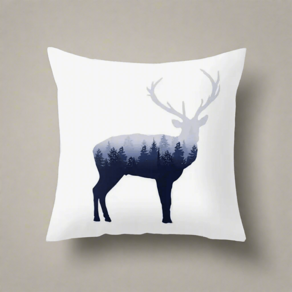 Northern Deer Pillow Cover Pillow Covers - Pillow Blooms