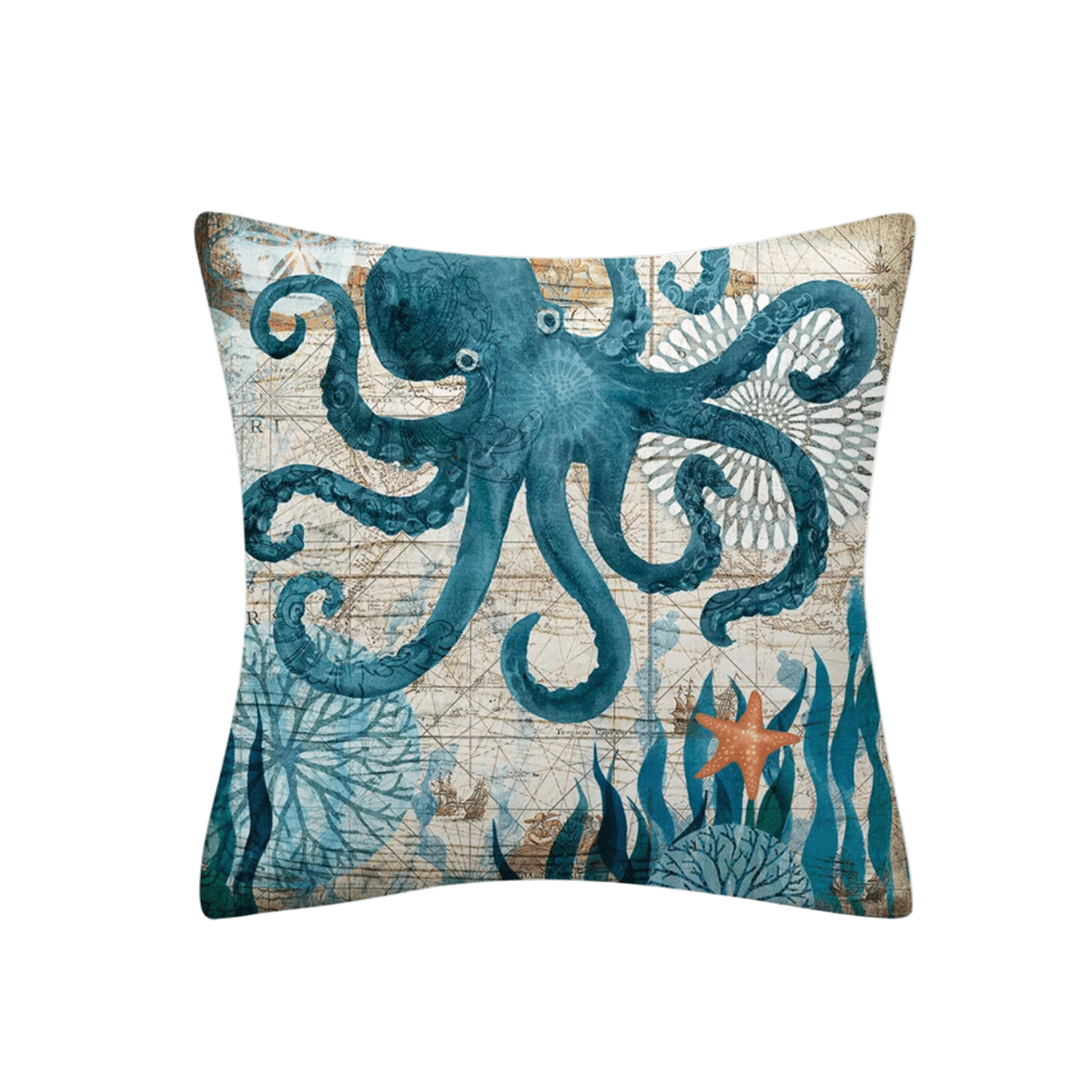 Octopus Pillow Cover Pillow Covers - Pillow Blooms
