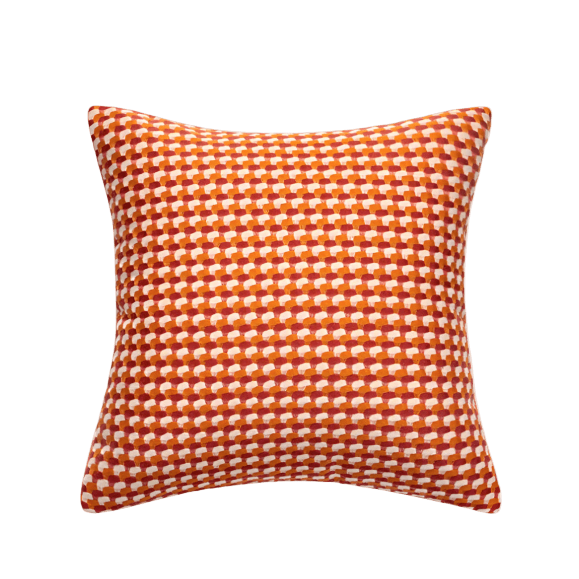 Orange Pixel Pop Pillow Cover Pillow Covers - Pillow Blooms
