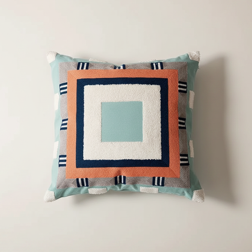 Square Play Pillow Cover