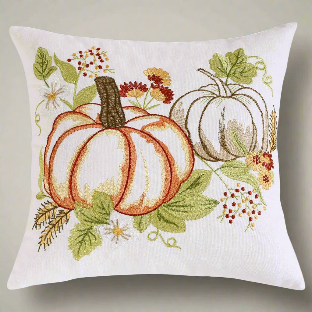 Peter's Patch Embroidered Pillow Cover Pillow Covers - Pillow Blooms