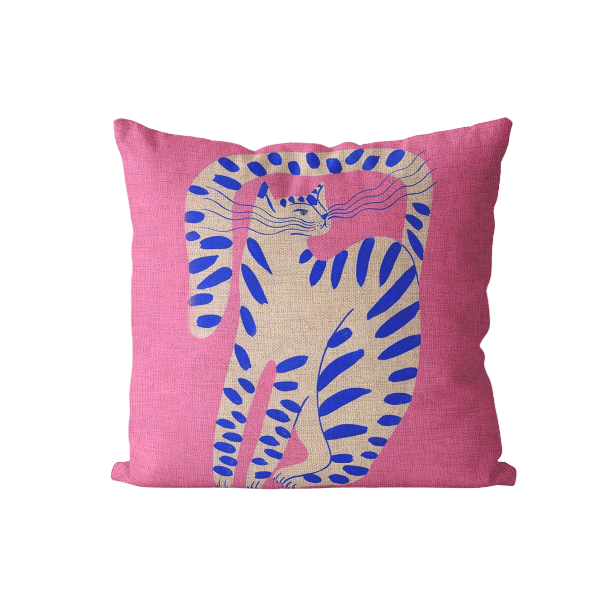 Pinky Cat Pillow Cover Pillow Covers - Pillow Blooms
