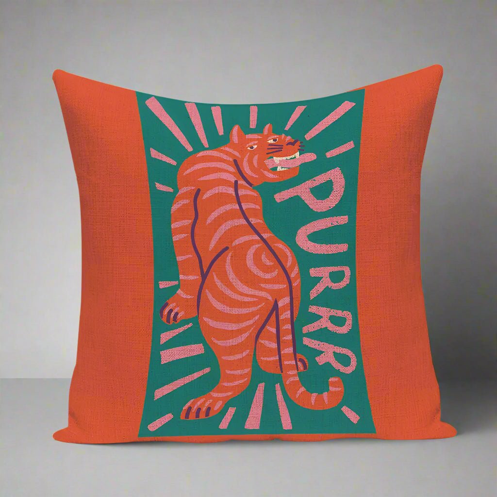 Purrr Pillow Cover Pillow Covers - Pillow Blooms