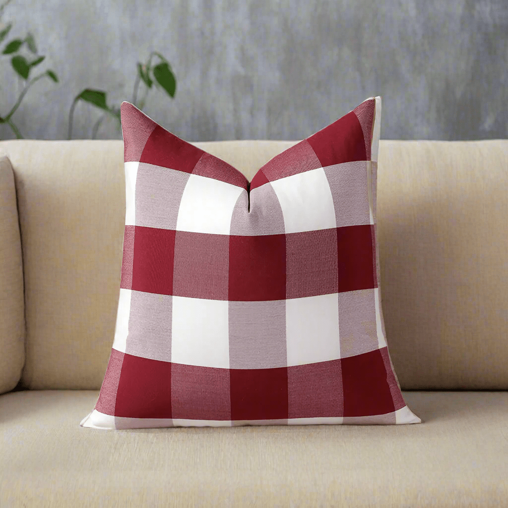Red Simplicity Pillow Cover Pillow Covers - Pillow Blooms