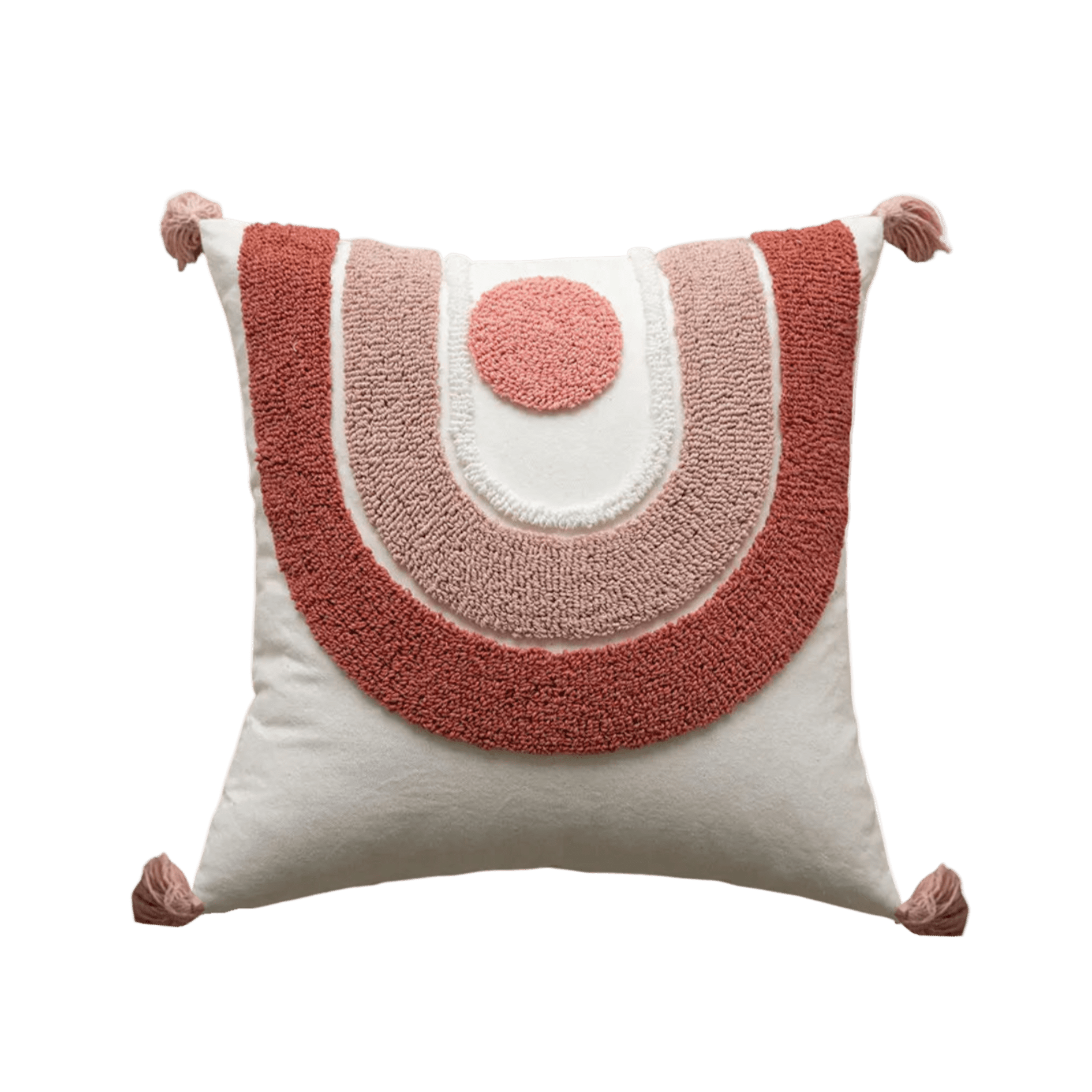 Rosy Tufted Pillow Cover Pillow Covers - Pillow Blooms