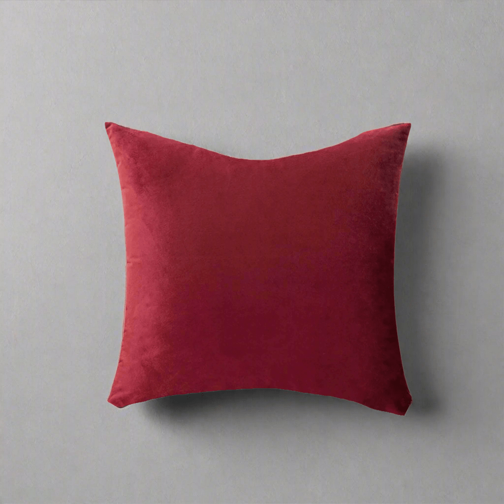 Ruby Red Velvet Pillow Cover Pillow Covers - Pillow Blooms