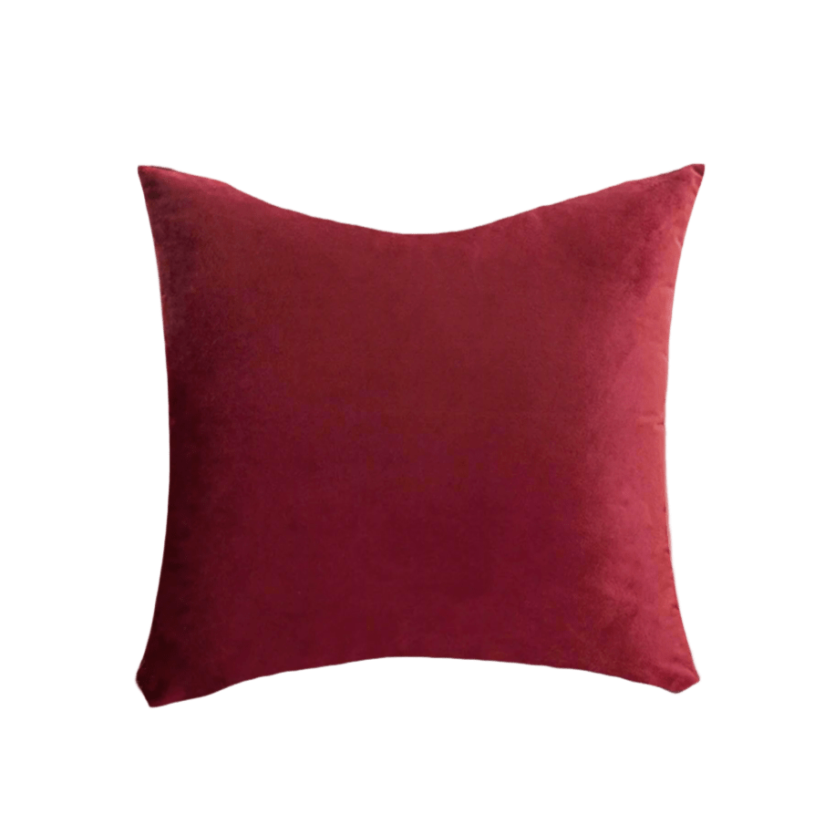 Ruby Red Velvet Pillow Cover Pillow Covers - Pillow Blooms