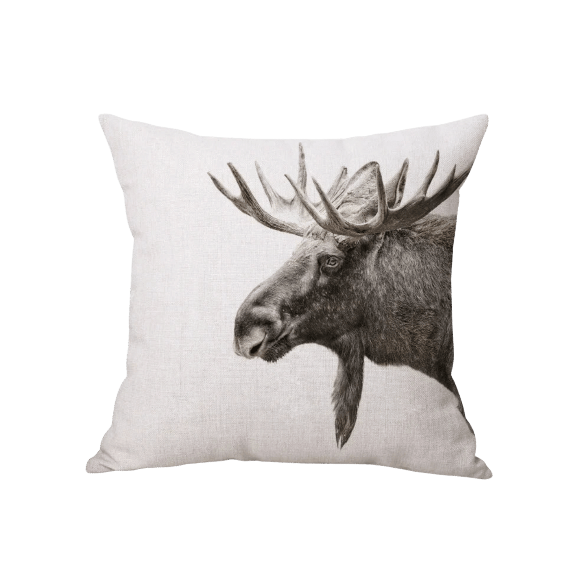 Rustic Moose Pillow Cover Pillow Covers - Pillow Blooms