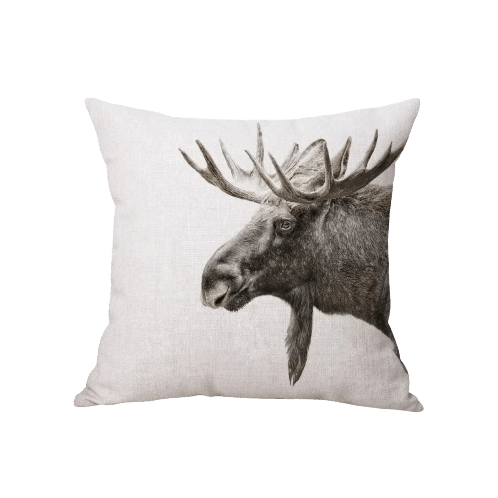 Rustic Moose Pillow Cover Pillow Covers - Pillow Blooms