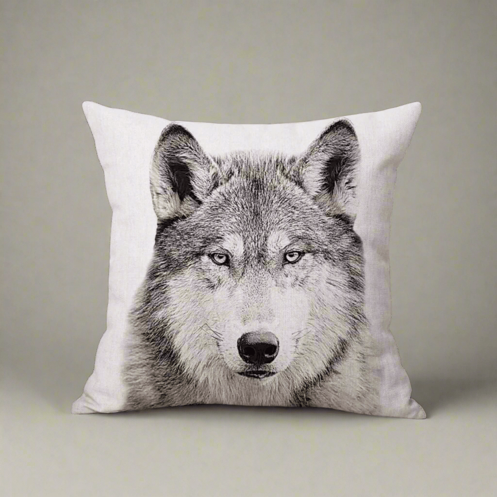 Rustic Wolf Pillow Cover Pillow Covers - Pillow Blooms