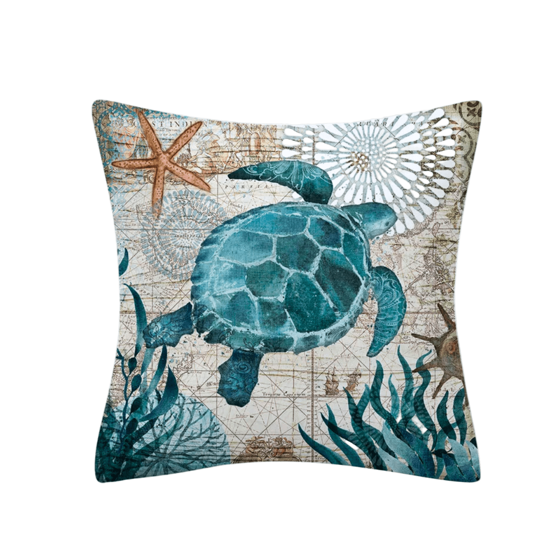 Sea Turtle Pillow Cover Pillow Covers - Pillow Blooms