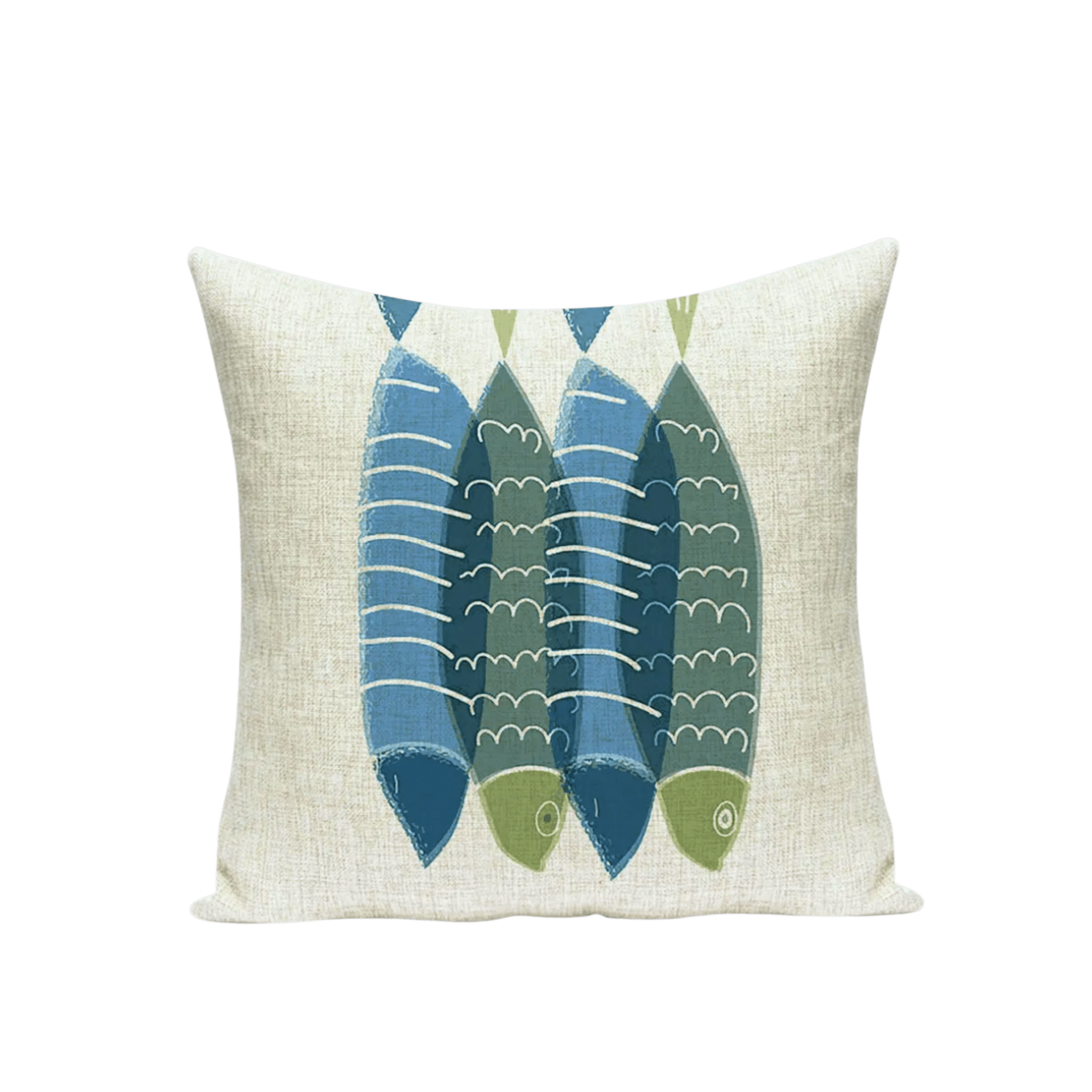 Something's Fishy Pillow Cover Pillow Covers - Pillow Blooms