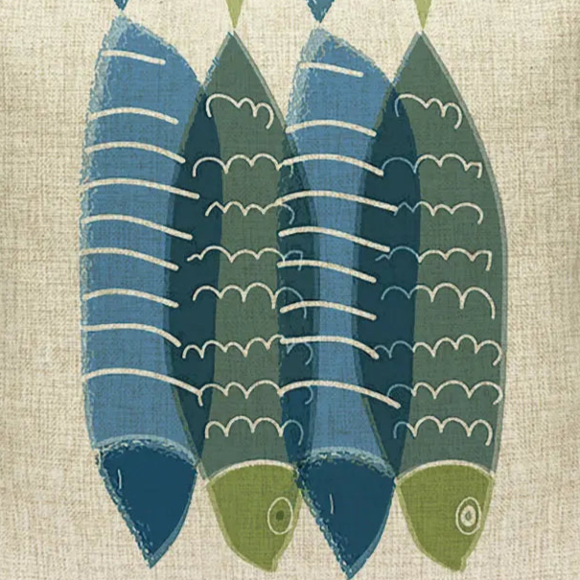 Something's Fishy Pillow Cover Pillow Covers - Pillow Blooms