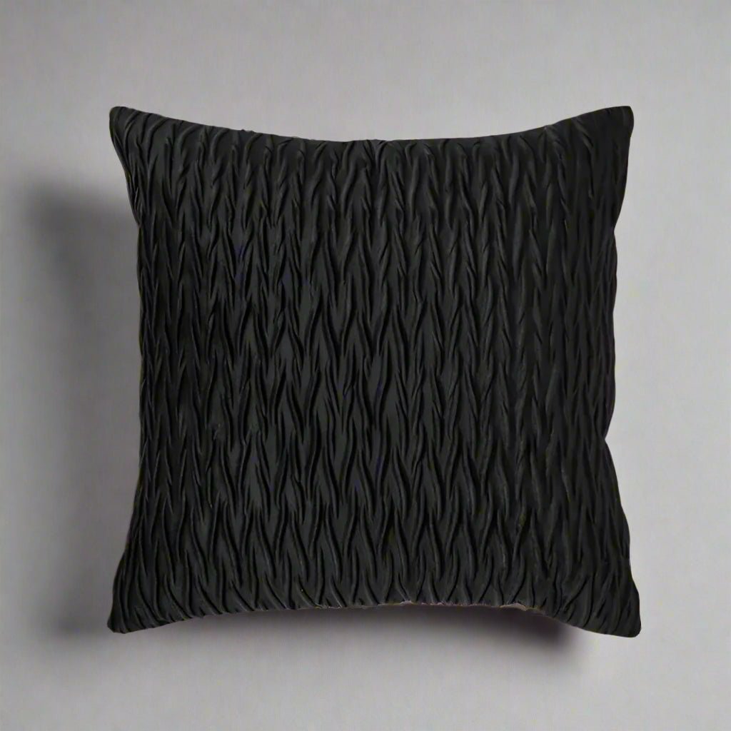 Sophia Black Velvet Pillow Cover Pillow Covers - Pillow Blooms