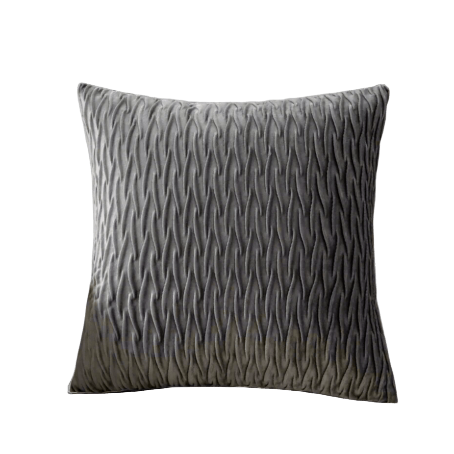 Sophia Gray Velvet Pillow Cover - Pillow Blooms