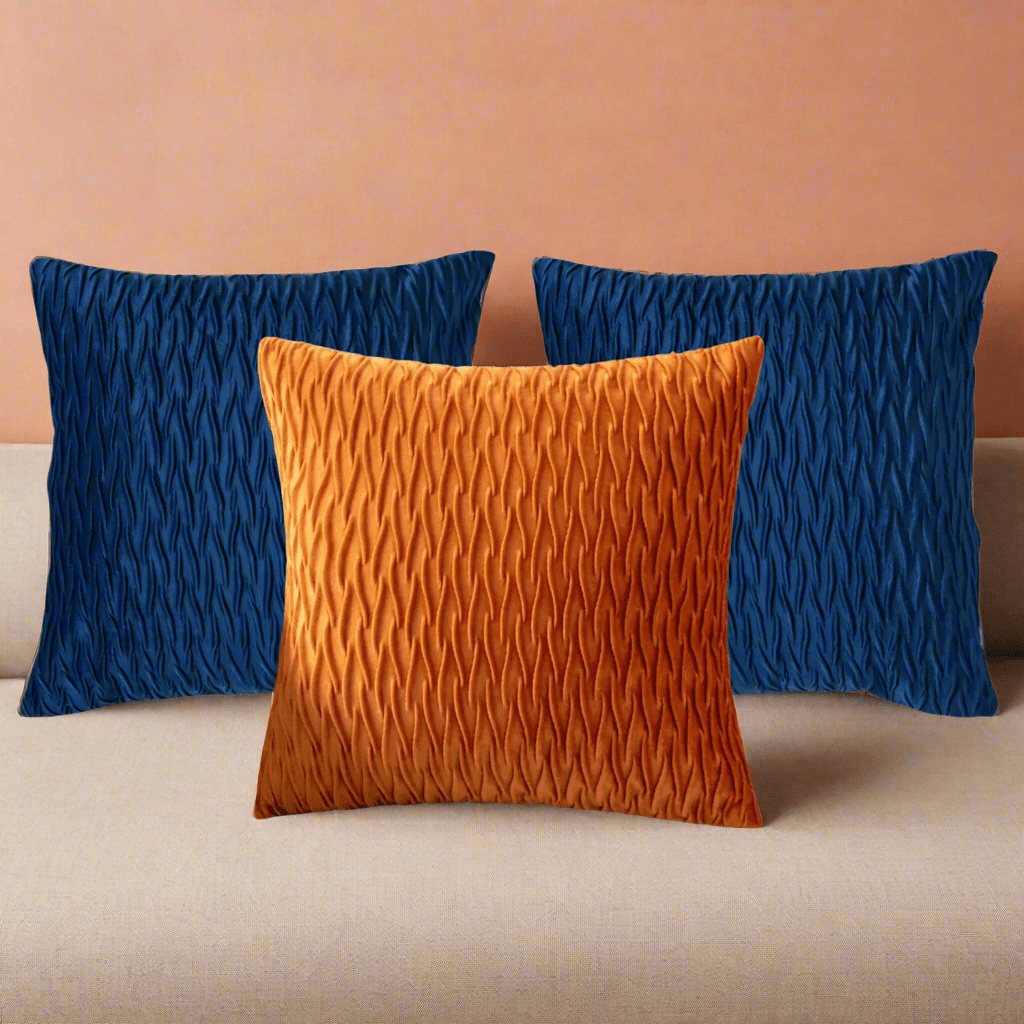 Sophia Navy Velvet Pillow Cover Pillow Covers - Pillow Blooms