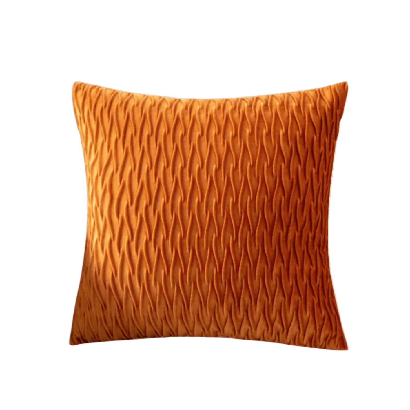 Sophia Orange Velvet Pillow Cover Pillow Covers - Pillow Blooms