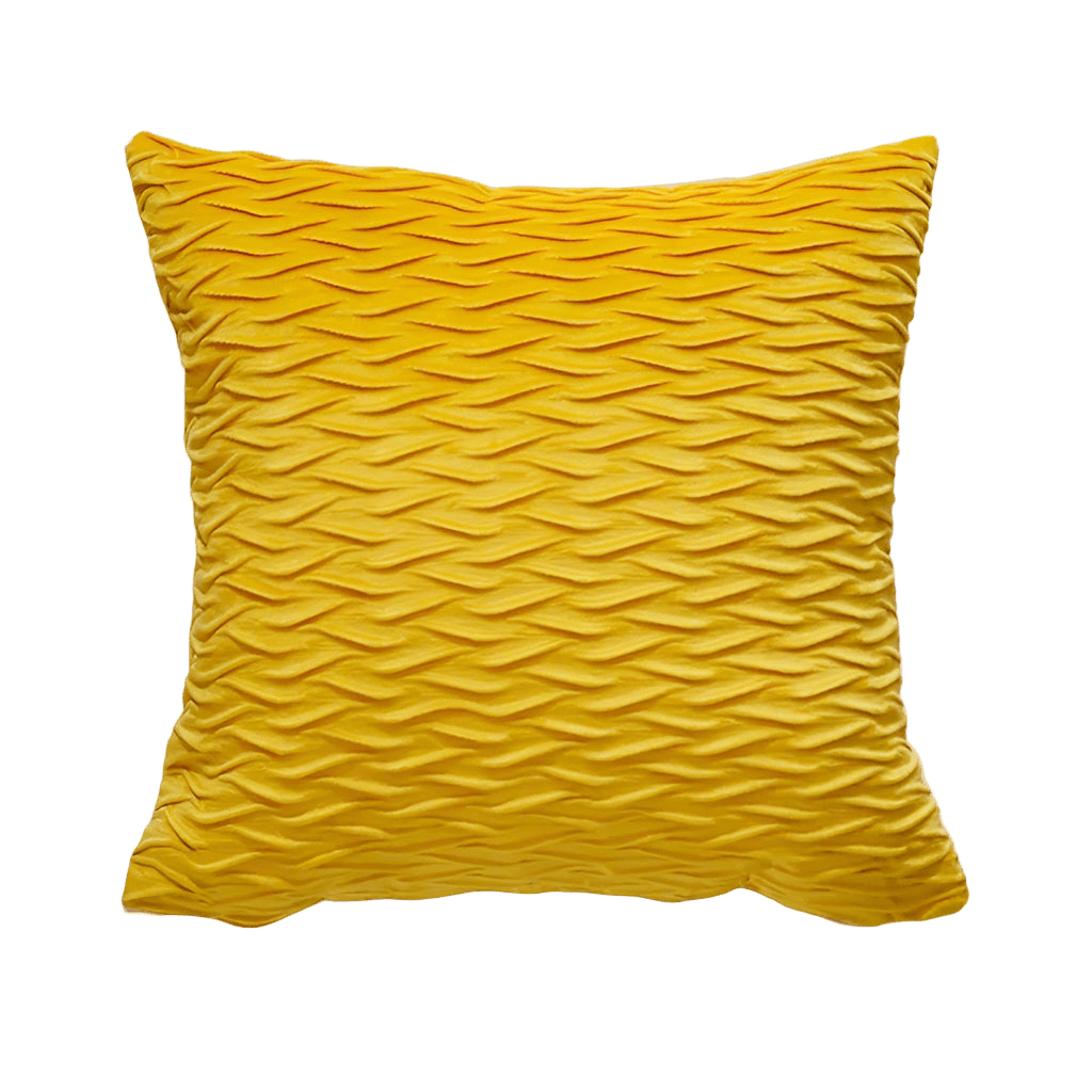 Sophia Yellow Velvet Pillow Cover Pillow Covers - Pillow Blooms
