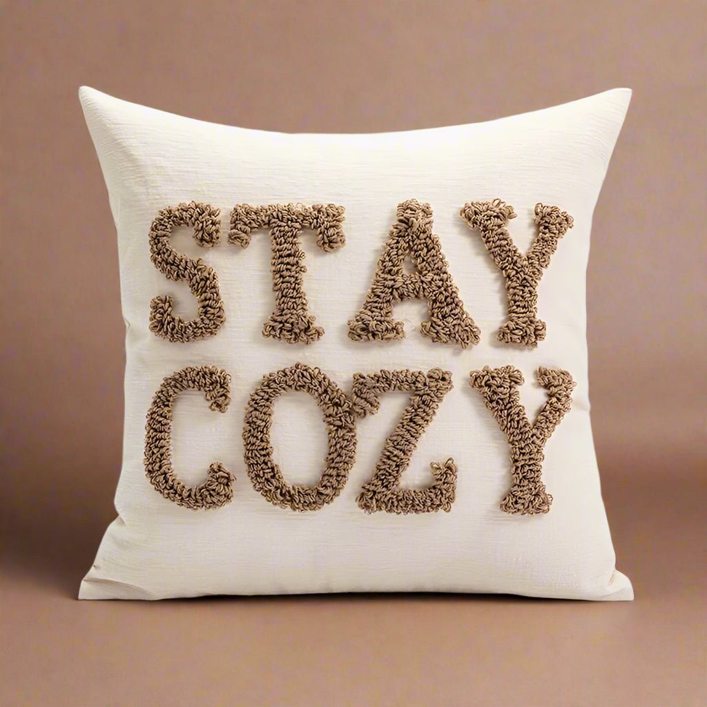 Stay Cozy Pillow Cover Pillow Covers - Pillow Blooms