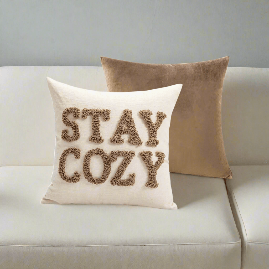 Stay Cozy Pillow Cover Pillow Covers - Pillow Blooms