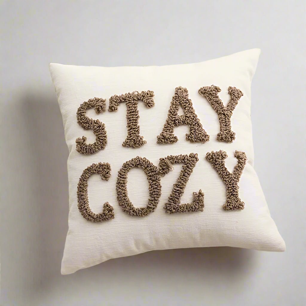 Stay Cozy Pillow Cover Pillow Covers - Pillow Blooms
