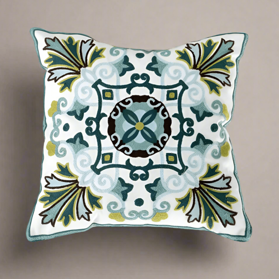 Stella Embroidered Pillow Cover Pillow Covers - Pillow Blooms