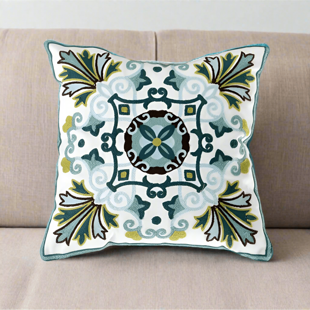 Stella Embroidered Pillow Cover Pillow Covers - Pillow Blooms