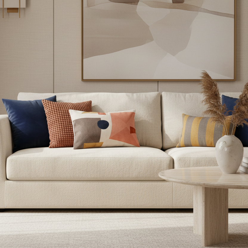 Studio Shapes Pillow Cover