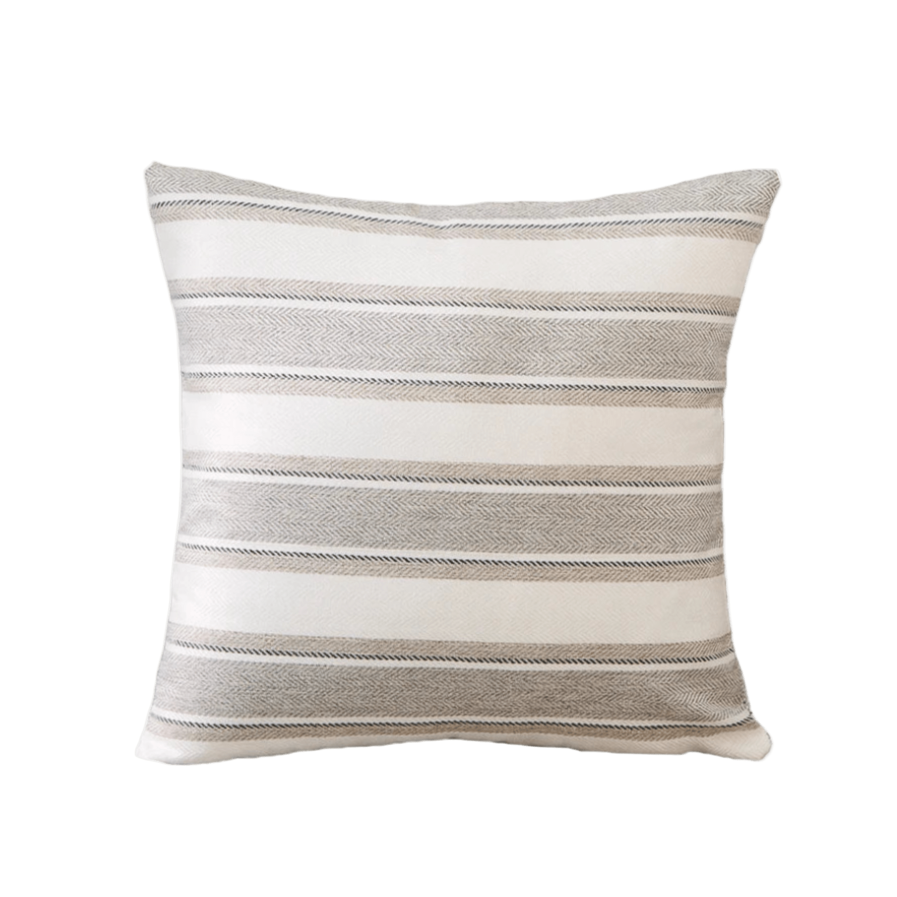 Sunday Stripes Gray Pillow Cover Pillow Covers - Pillow Blooms