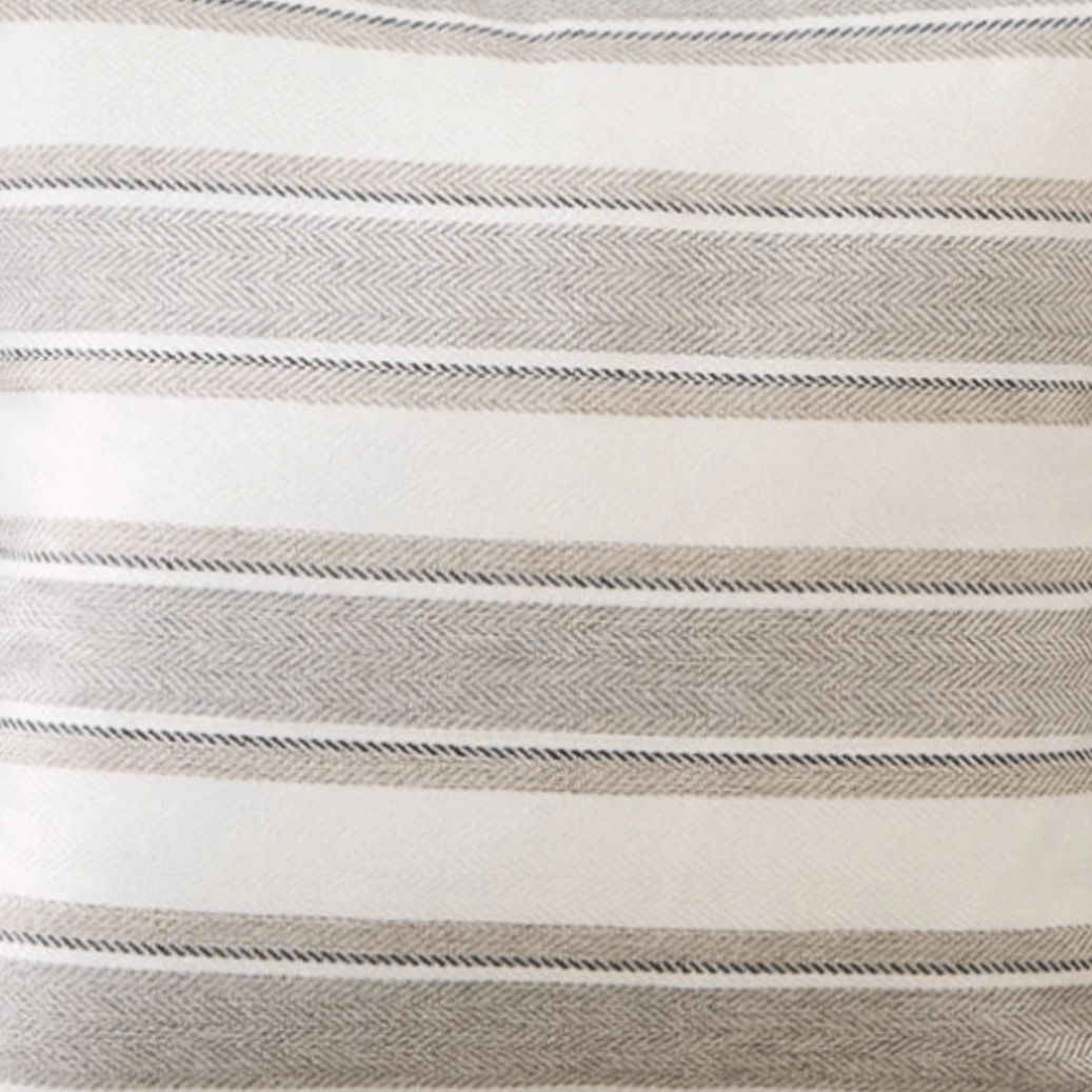 Sunday Stripes Gray Pillow Cover Pillow Covers - Pillow Blooms