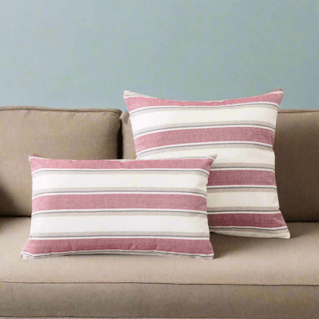Sunday Stripes Red Pillow Cover Pillow Covers - Pillow Blooms