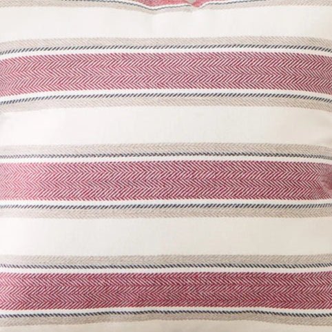 Sunday Stripes Red Pillow Cover Pillow Covers - Pillow Blooms