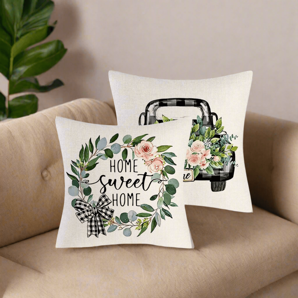 Sweet Wreath Pillow Cover Pillow Covers - Pillow Blooms