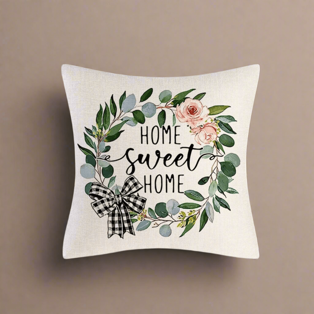 Sweet Wreath Pillow Cover Pillow Covers - Pillow Blooms
