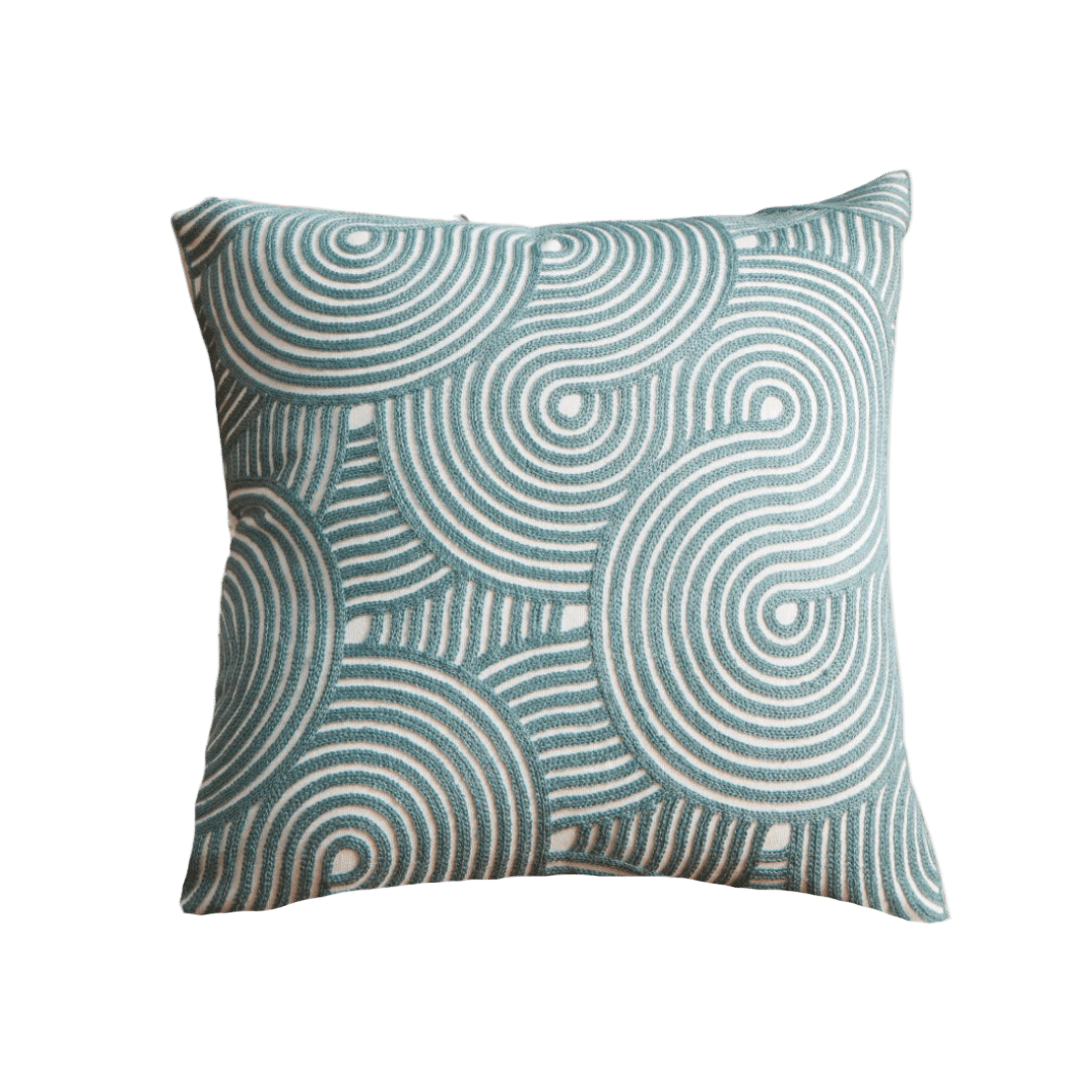 Swirls Blue Pillow Cover Pillow Covers - Pillow Blooms