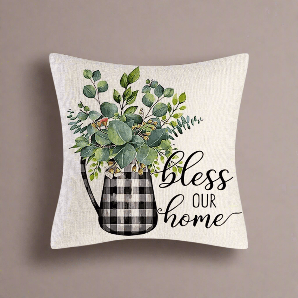 Tin Can Greenery Pillow Cover Pillow Covers - Pillow Blooms