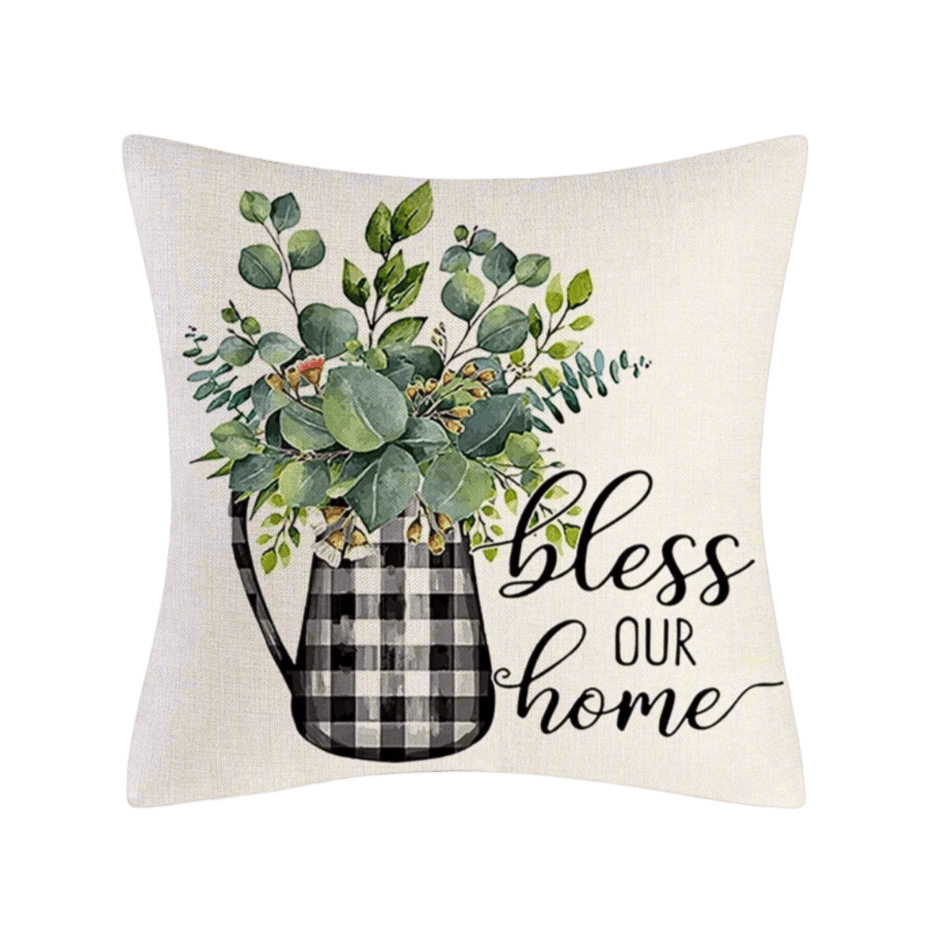 Tin Can Greenery Pillow Cover Pillow Covers - Pillow Blooms