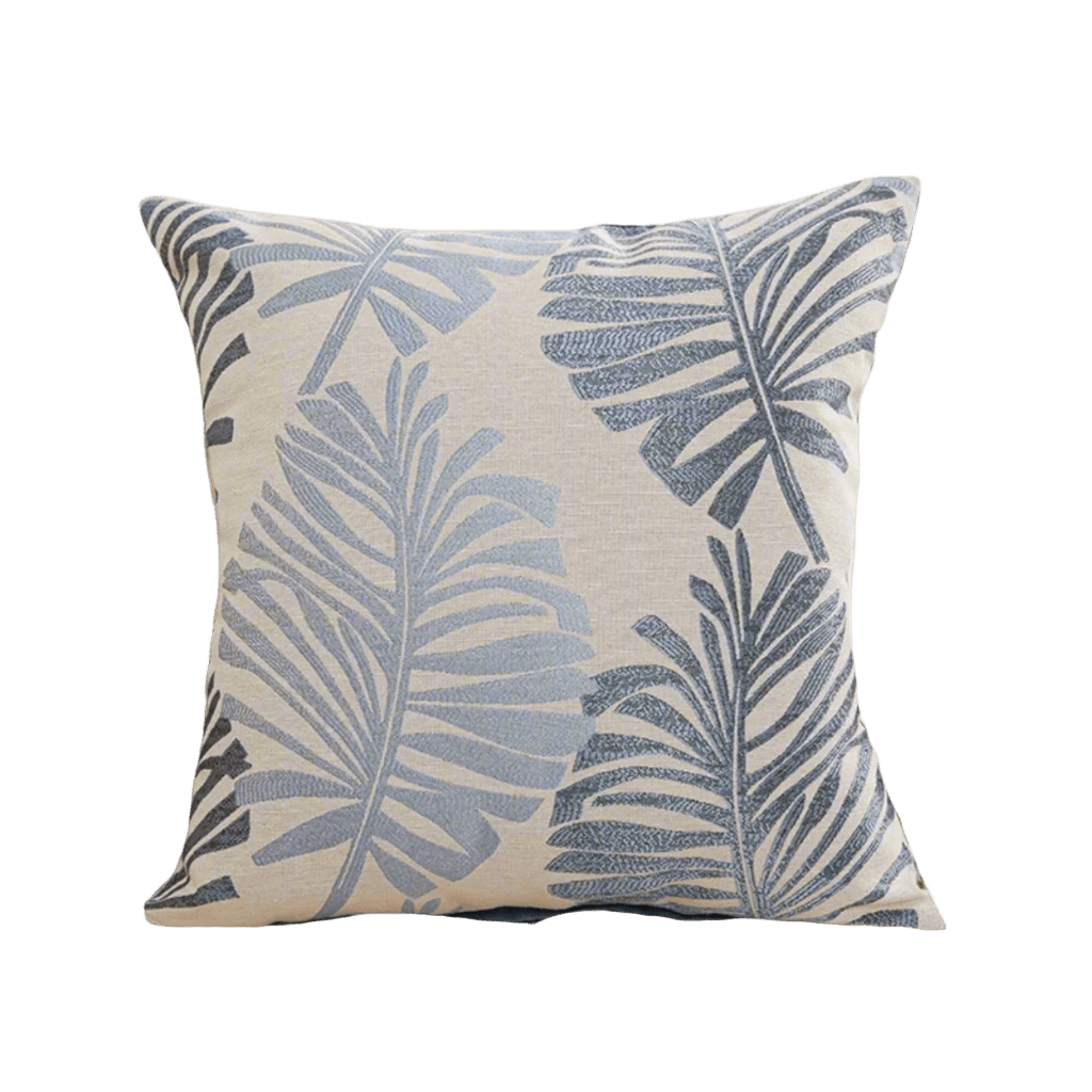 Tropicana Calm Blue Pillow Cover Pillow Covers - Pillow Blooms