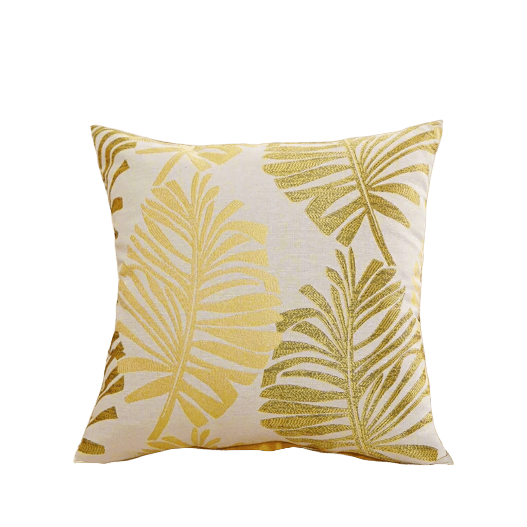 Tropicana Yellow Pillow Cover Pillow Covers - Pillow Blooms