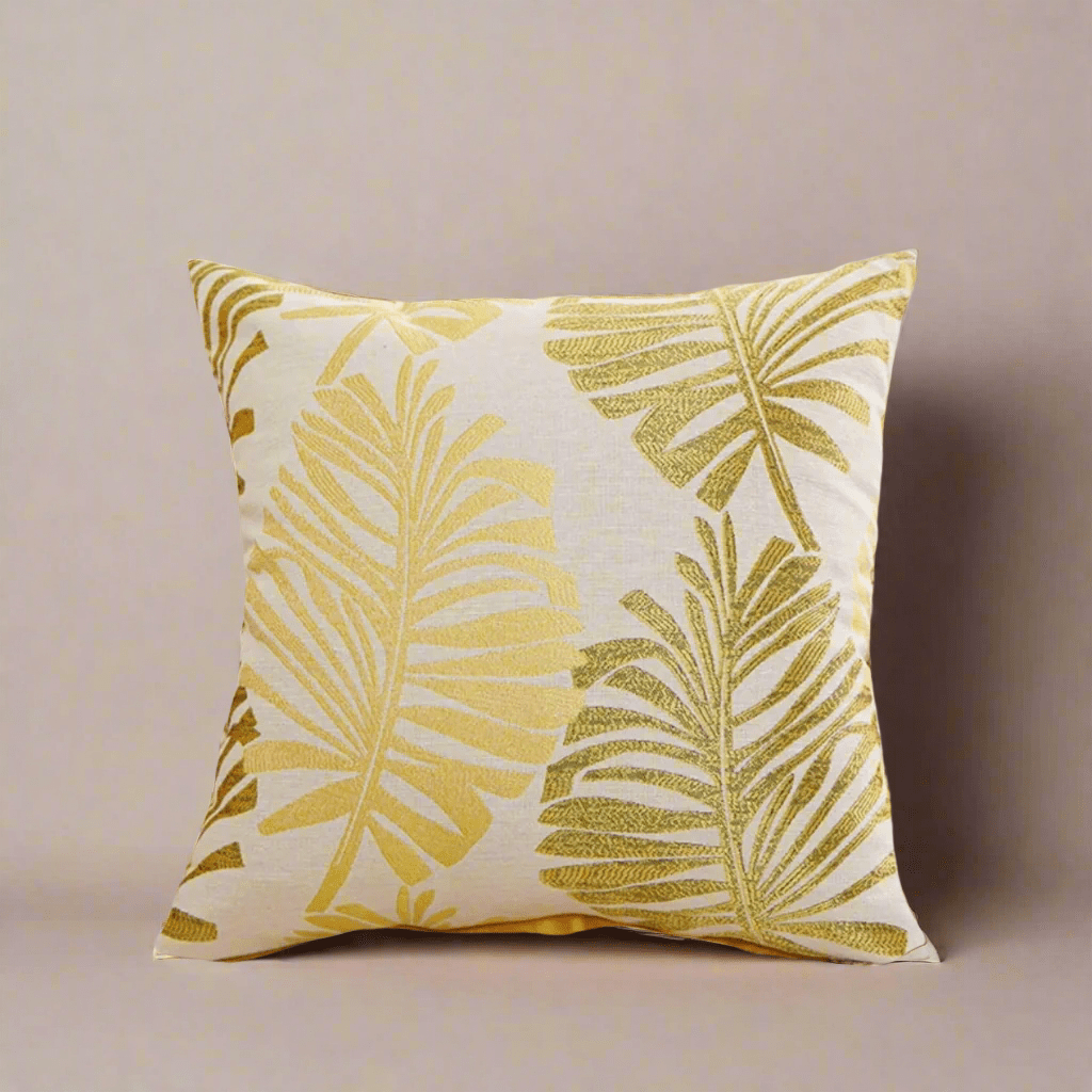 Tropicana Yellow Pillow Cover Pillow Covers - Pillow Blooms