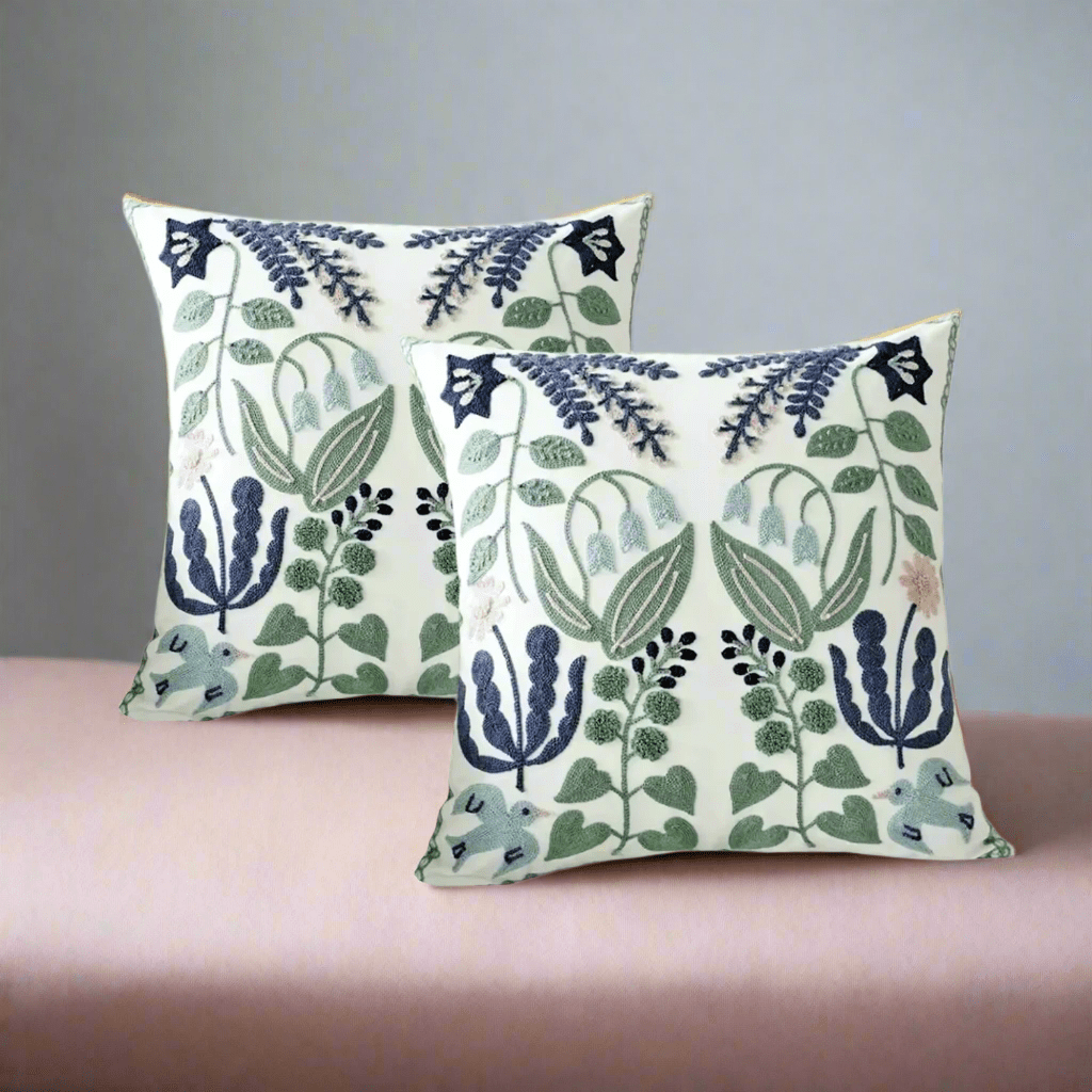 Whimsy Floral Pillow Cover Pillow Covers - Pillow Blooms