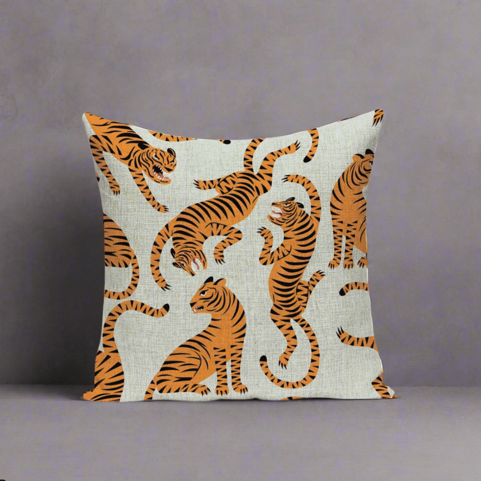 Wild Tiger Pillow Cover Pillow Covers - Pillow Blooms