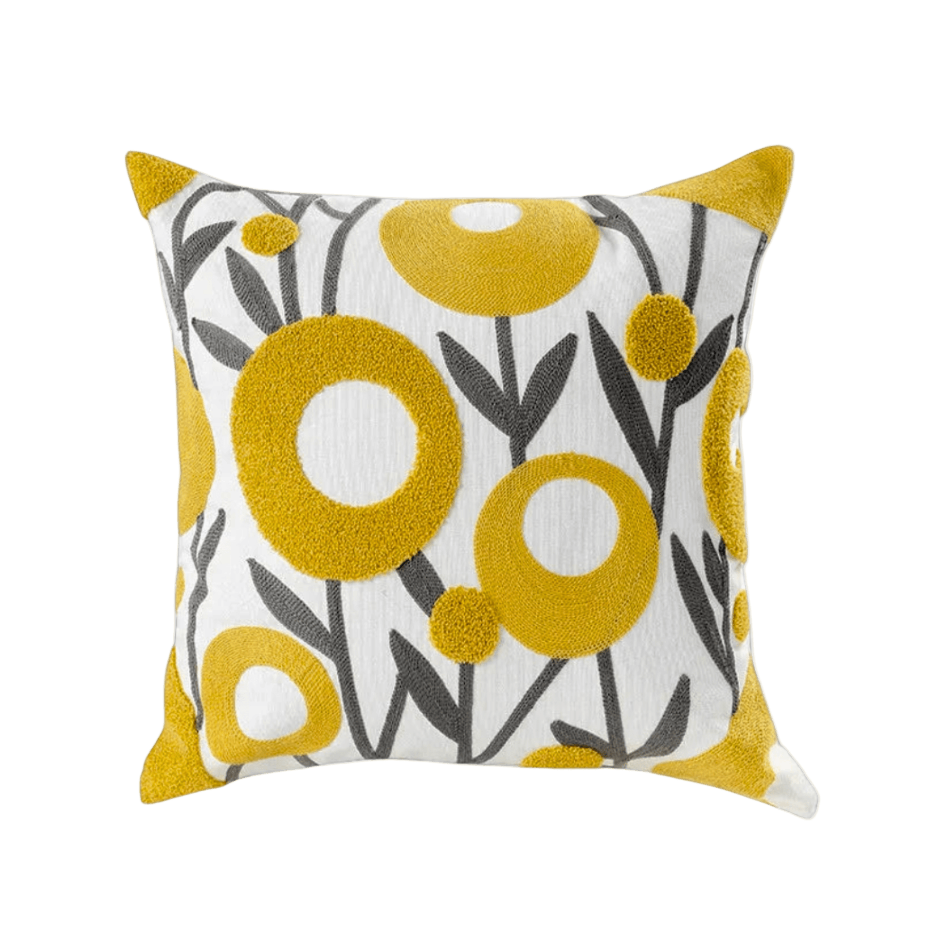 Yellow Garden Pillow Cover Pillow Covers - Pillow Blooms